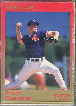 Roger Clemens - 1991 Star Company STELLAR Complete 9-card Set (Red Sox) Baseball cards value