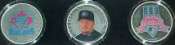 Roger Clemens - SOLID SILVER - 3-COIN 1997 'Indians All-Star Game' SET