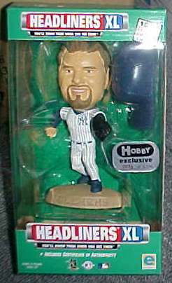 Roger Clemens - 1999 Headliners XL Statue/Figurine (Yankees) Baseball cards value