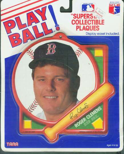Roger Clemens - 1989 Tara Plaques (VG-EX rack-pack) (Red Sox) Baseball cards value