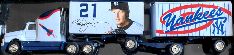 Roger Clemens - 1999 DOUBLE TRAILER TRUCK #21 from White Rose (Yankees)