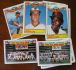  1985 Topps '1984 All-Star' - GLOSSY COMPLETE INSERT SET (22 cards)