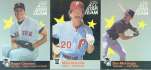  1987 Fleer - ALL-STARS - Complete 12-card Insert Set