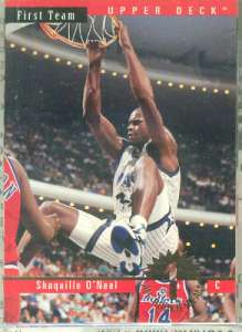 1999 Topps Mystery Finest Shaquille Shaq O'Neal Alonzo