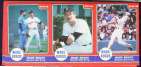 Wade Boggs - 1986 Star Company RED Complete Set IN PANELS ! (Red Sox)