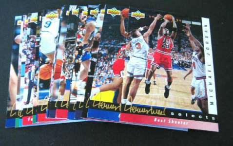 1992-93 Upper Deck - 'JERRY WEST SELECTS' Complete 20-card set Baseball cards value
