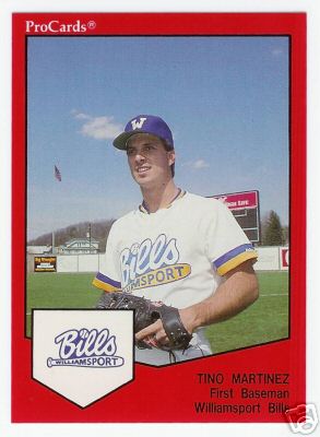  1989 ProCards WILLIAMSPORT BILLS - Complete TEAM SET (25) Minor League Baseball cards value