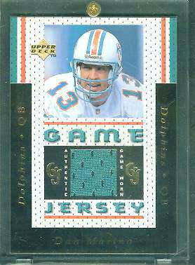 dan marino jersey card