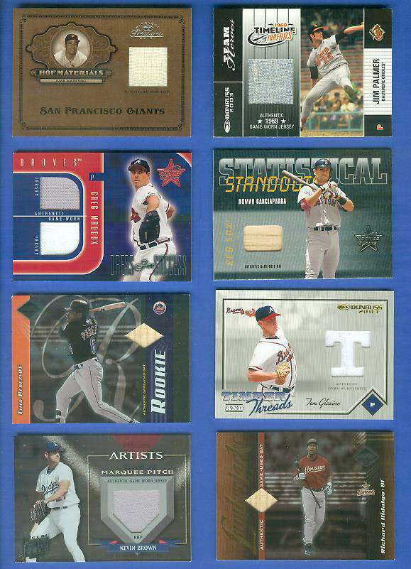 Nomar Garciaparra - 2002 Leaf Rookies & Stars 'Standouts' GAME-USED BAT Baseball cards value