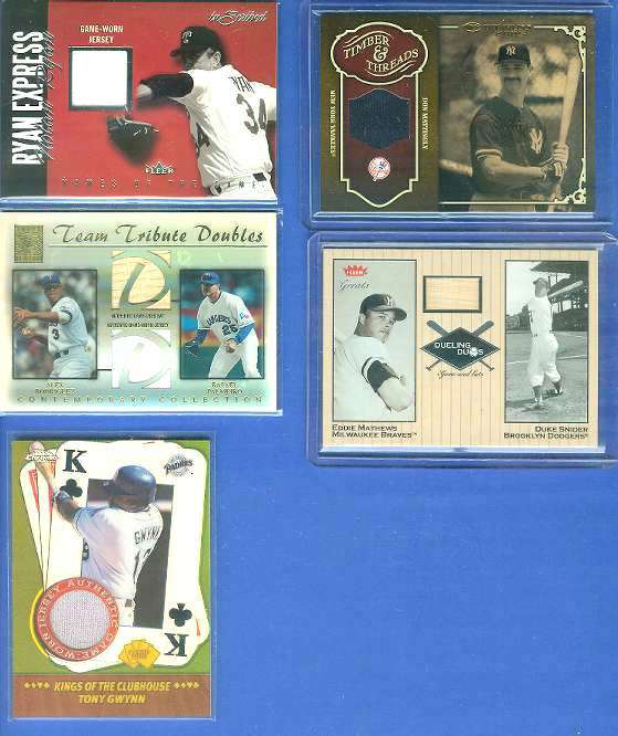 Don Mattingly - 2005 Donruss Timber & Threads GAME-USED JERSEY (Yankees) Baseball cards value