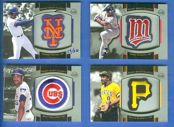 Robin Yount - 2003 Sweet Spot Classics PATCH card (Brewers) Baseball cards value