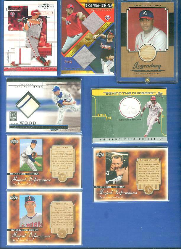 NOLAN RYAN - 2003 Upper Deck 'Magical Performances' #MP18 Wood Plaque Baseball cards value