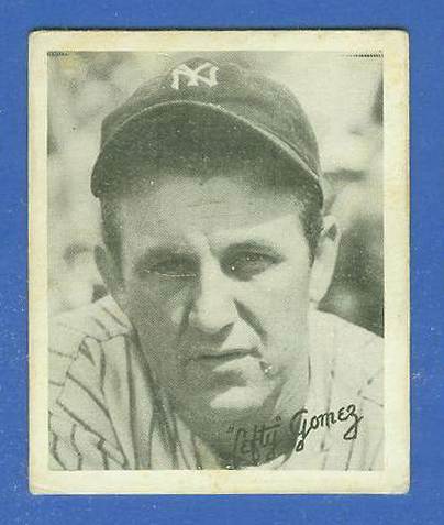 1936 Goudey B/W #14 Lefty Gomez (Yankees, HOF)  cards value