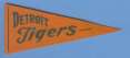 1954  Detroit TIGERS - Vintage 5-1/2 inch PENNANT