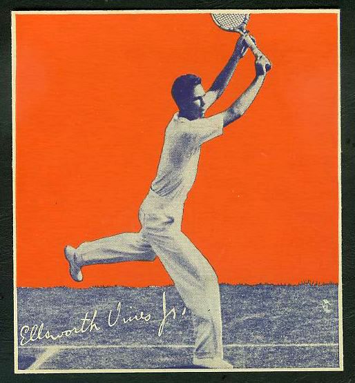1935 Wheaties - Ellsworth Vines [TENNIS] Baseball cards value