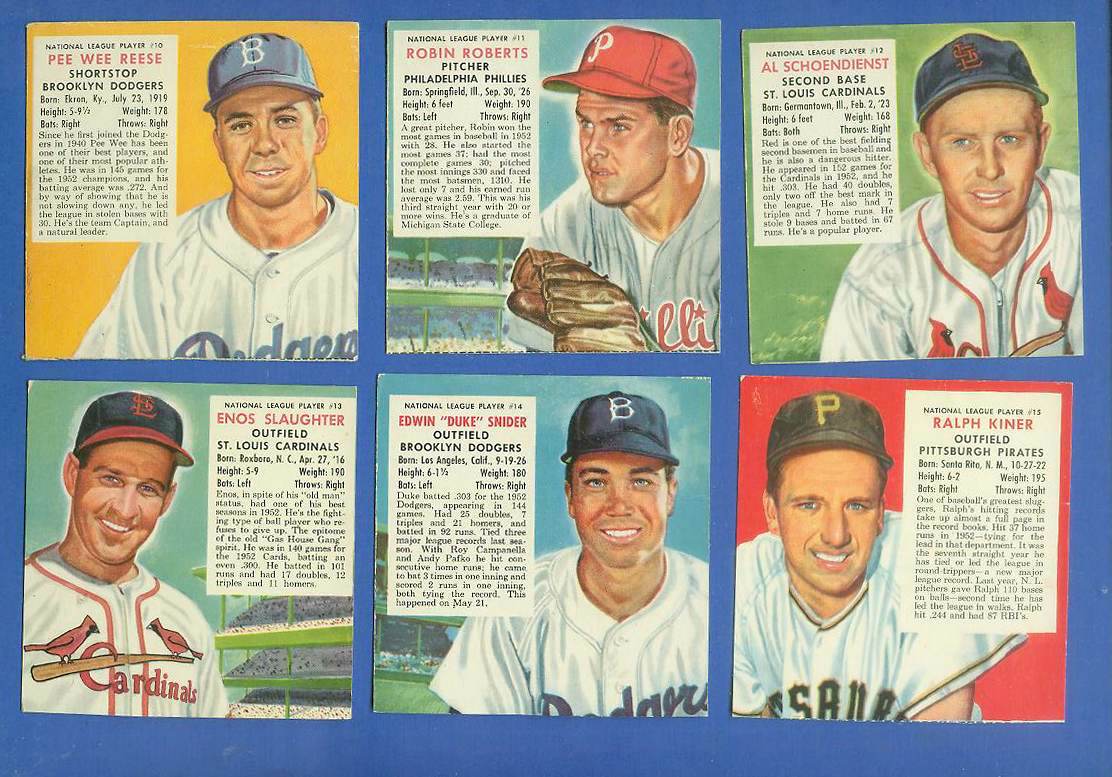 1953 Red Man #NL14 Duke Snider (Dodgers) Baseball cards value