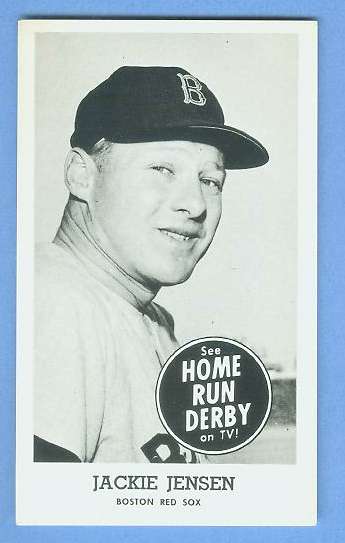 Jackie Jensen - 1959 HOME RUN DERBY Baseball cards value
