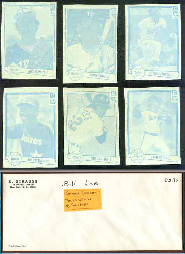 1982 Rick Peters - 1982 Donruss RARE Blue Color Paper PROOF (Tigers) Baseball cards value