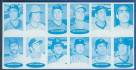 1974 Topps Stamps PROOF SHEET Blue - THURMAN MUNSON