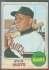 1968 Topps BLANK-BACK PROOF - WILLIE MAYS