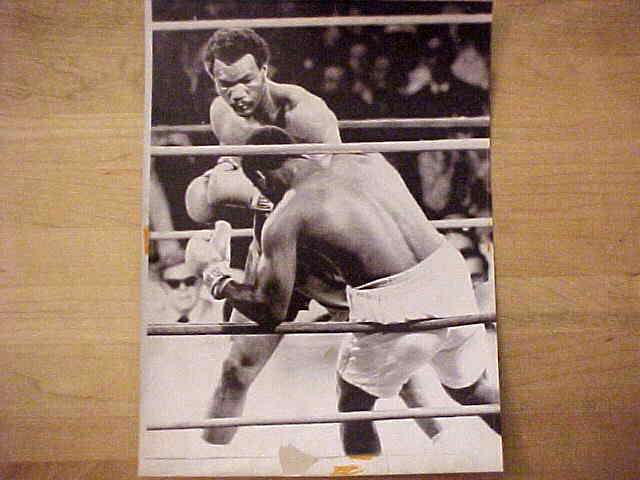 WIREPHOTO [BOXING]: George Foreman - [  /  /  ] 'Untitled' Baseball cards value