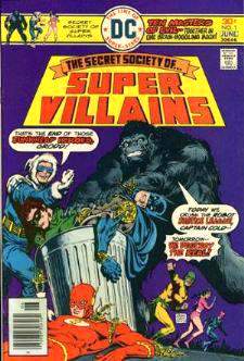  Comic: SUPER VILLAINS #1 Premier Issue (1976) Baseball cards value