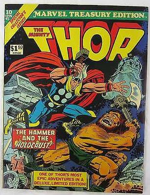 The Mighty THOR #10 - TREASURY EDITION (1976) Baseball cards value