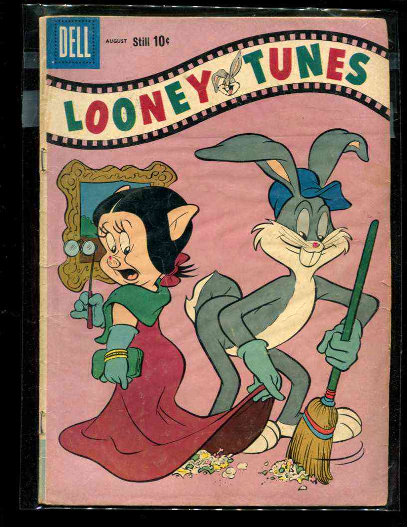  Comic: DELL Looney Tunes #214 (1959-10 cents!) Baseball cards value