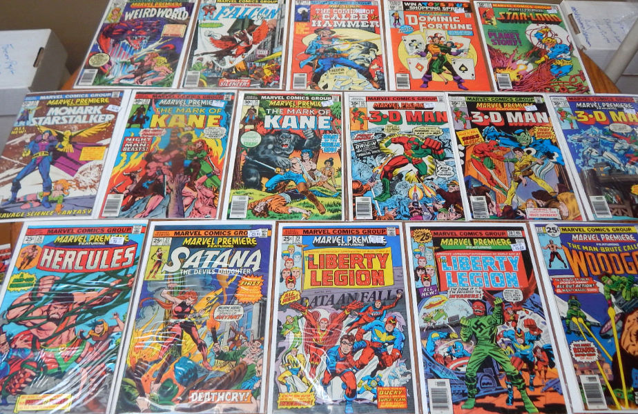  Comic: Marvel Premiere #26 thru #61 - Lot of (18) different (1975-1981) Baseball cards value