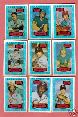  1975 Kellogg's  - Starter Higher Grade NEAR SET/Lot (26/57 cards) Baseball cards value