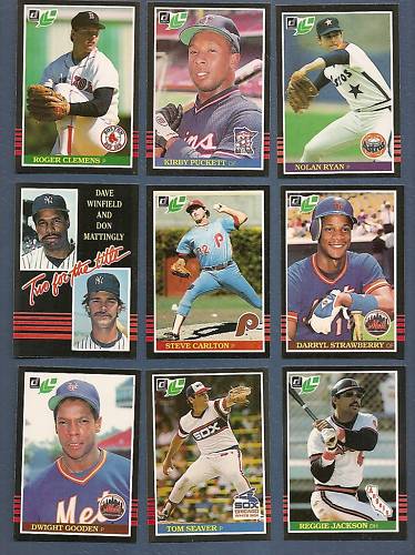 Roger Clemens - 1985 Leaf # 99 ROOKIE (Red Sox) Baseball cards value