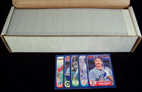 1986 Fleer - COMPLETE SET (660 cards) Baseball cards value