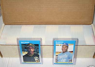 1987 Fleer - COMPLETE FACTORY SET (660 cards,opened) Baseball cards value