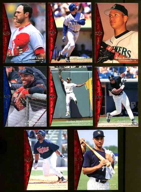  1995 SP - COMPLETE SET (207 cards) Baseball cards value