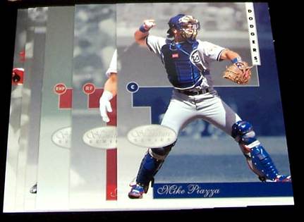  1996 Leaf Signature - COMPLETE SET Series 1+2 (150 cards) Baseball cards value