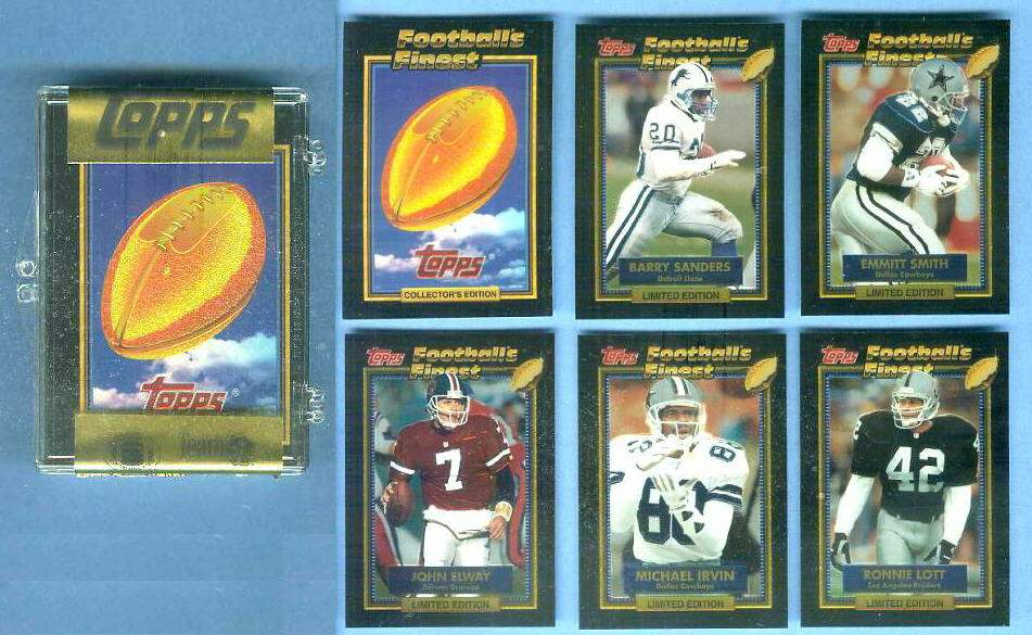  1992 Topps FINEST FB - CASE of (20) FACTORY SEALED SETS (45 cards/set) Baseball cards value