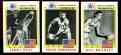  1983 Topps Greatest Olympians - Lot of (3) Basketball Hall-of-Famers