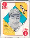 1951 Topps Red Backs Baseball card front