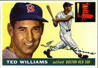 1955 Topps Baseball card front