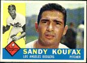 1960 Topps Baseball card front