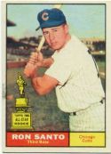 1961 Topps Baseball card front