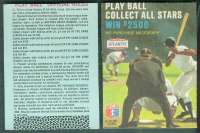 1968 American/Atlantic Oil Baseball card back