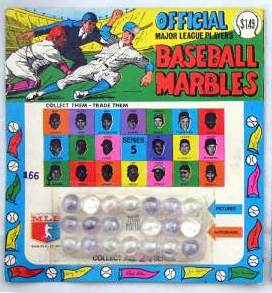 1968 Baseball Marbles Baseball card front
