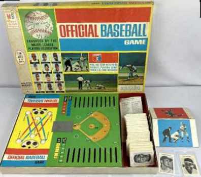 1972 Milton Bradley Baseball board game