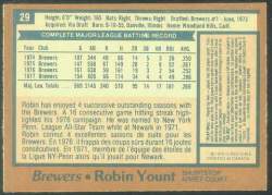 Back Vintage 1978 O-Pee-Chee card