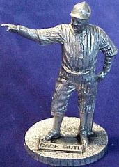 1979 Signature Pewter Statues Baseball card back