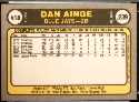 1981 Fleer Baseball card back