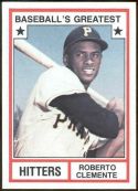 1982 TCMA Greatest Hitters/Pitchers/Sluggers Baseball card front
