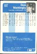 1984 Fleer Baseball card back