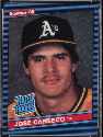 1986 Donruss Baseball card front